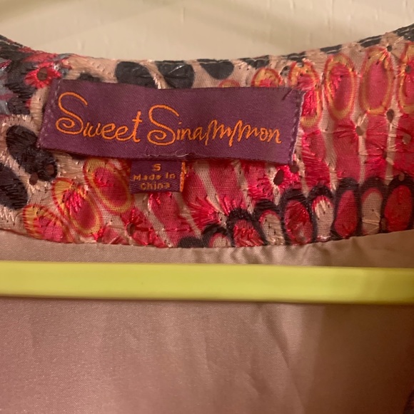 Boutique A-Line Embroidered Dress - Picture 3 of 5